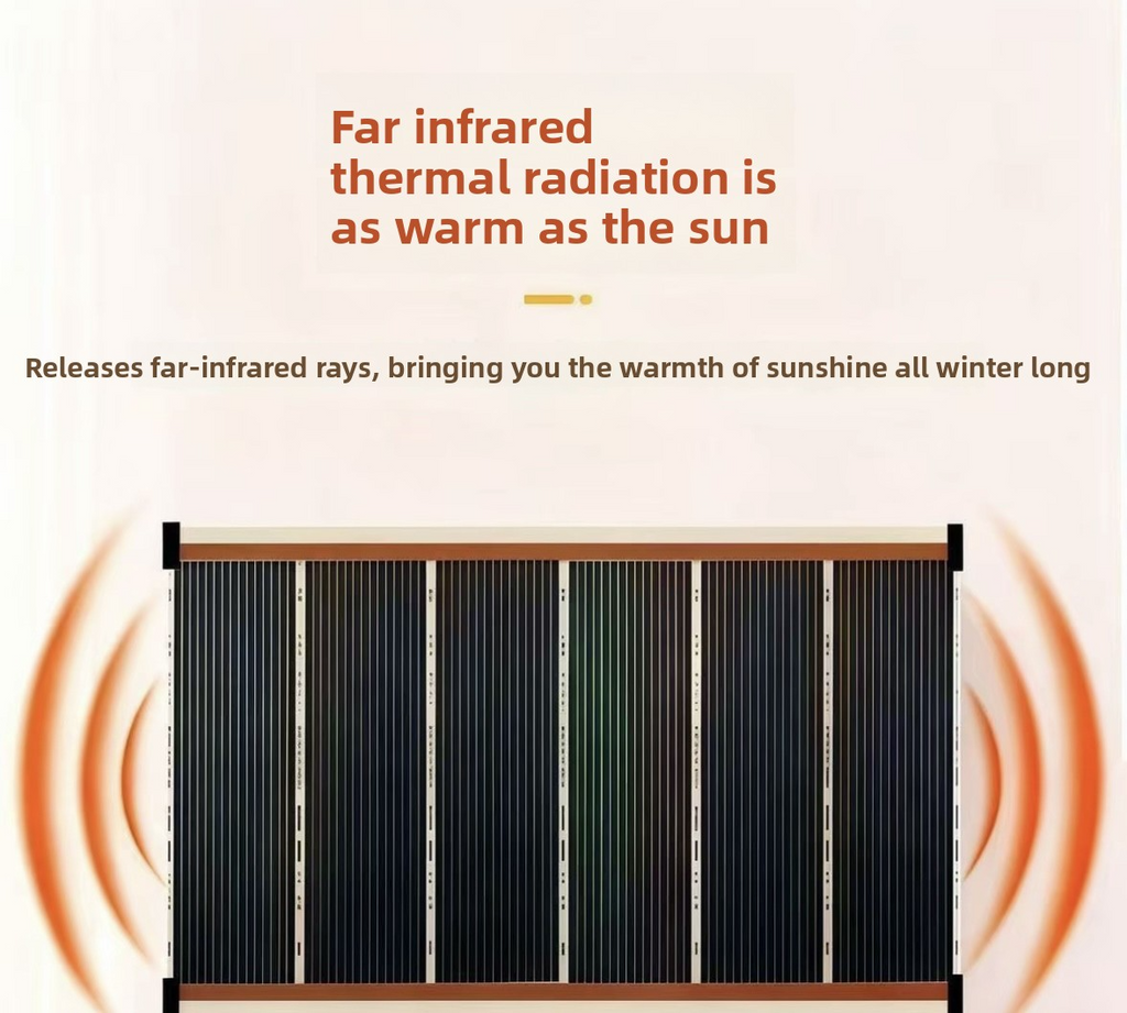 30 Second Fast Heating Electric Heated Film for Home, Energy Saving Warm Pad