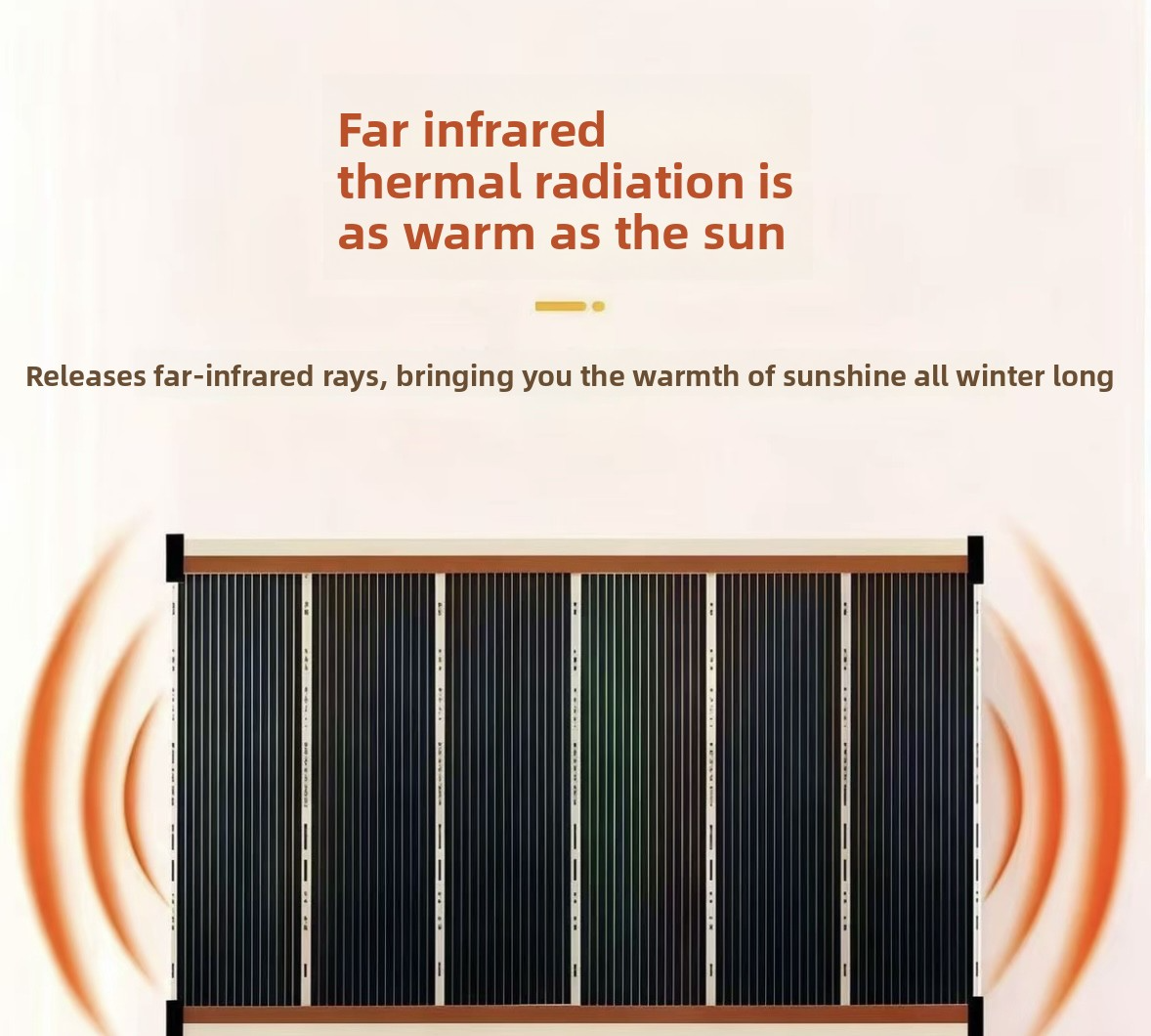 30 Second Fast Heating Electric Heated Film for Home, Energy Saving Warm Pad