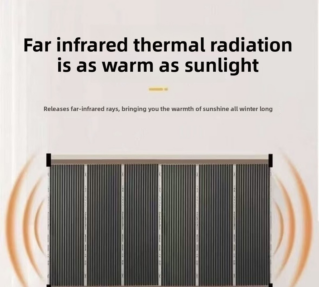 30 Second Fast Heating Electric Heated Film for Home, Energy Saving Warm Pad