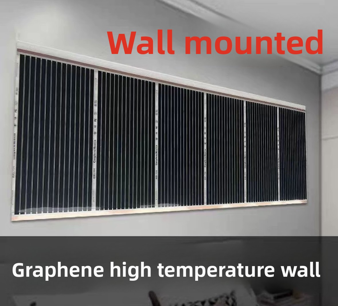 30 Second Fast Heating Electric Heated Film for Home, Energy Saving Warm Pad