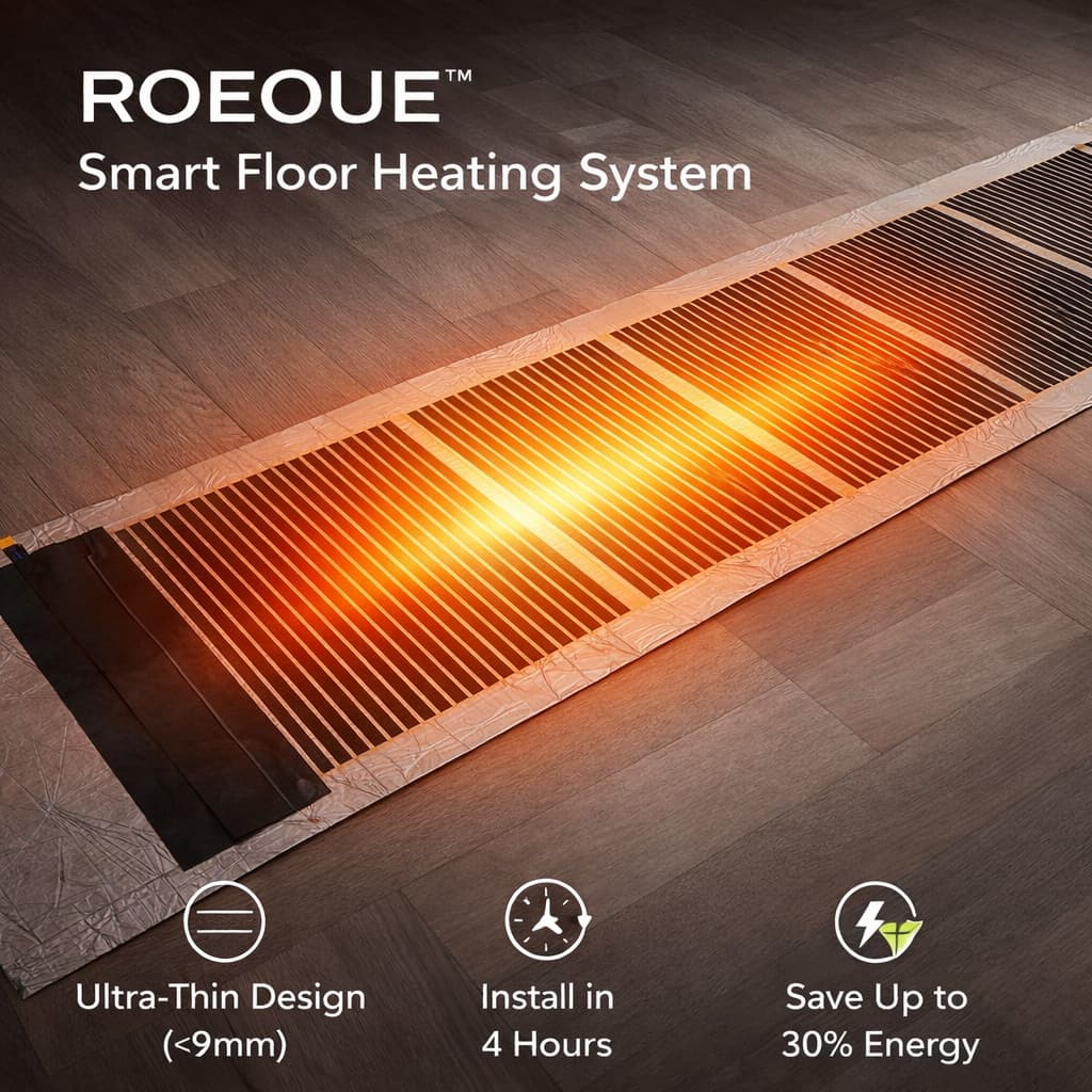 ROEOUE — Custom Floor Heating Kit | Free Design & Quote in 24hrs